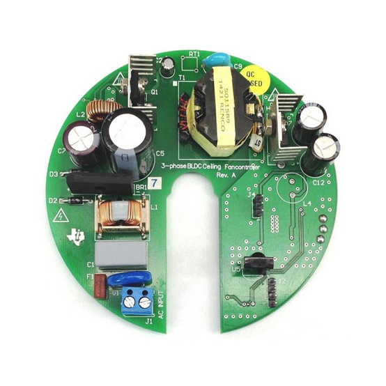 Brushless motor control board